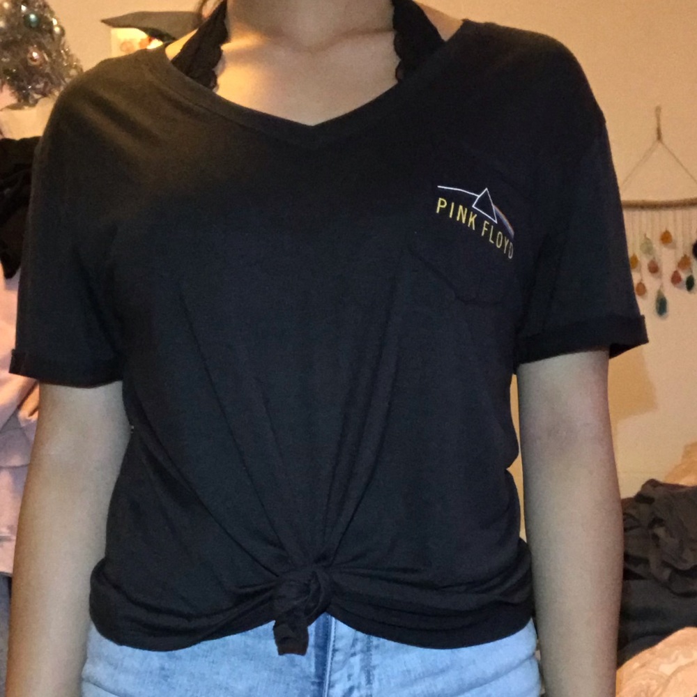 2/$15 dark grey vintage Pink Floyd shirt